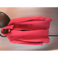 Red Valentino Jacke/Mantel aus Wolle in Fuchsia