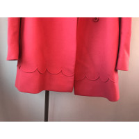 Red Valentino Jacket/Coat Wool in Fuchsia