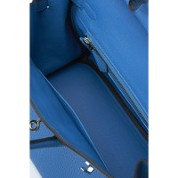 Hermès Handbag Leather in Blue