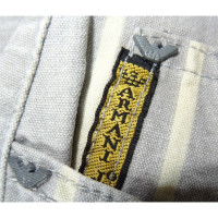 Armani Jeans Hose aus Baumwolle in Grau
