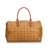 Mcm Travel bag Leather in Brown