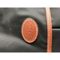 Longchamp Umhängetasche aus Canvas in Braun