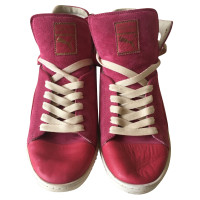 Alexander Mc Queen For Puma Veterschoenen Suède in Fuchsia