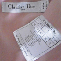 Christian Dior Jurk Viscose in Huidskleur