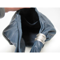 Armani Jeans Shoulder bag Leather in Blue