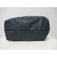 Armani Jeans Shoulder bag Leather in Blue