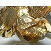 Christian Dior Brooch Gilded in Gold