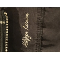 Tommy Hilfiger Jacke/Mantel aus Baumwolle in Schwarz