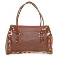 Dolce & Gabbana Sac en cuir marron