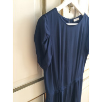 Nina Ricci Kleid aus Seide in Blau