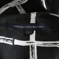 French Connection Etuikleid mit Karo-Muster