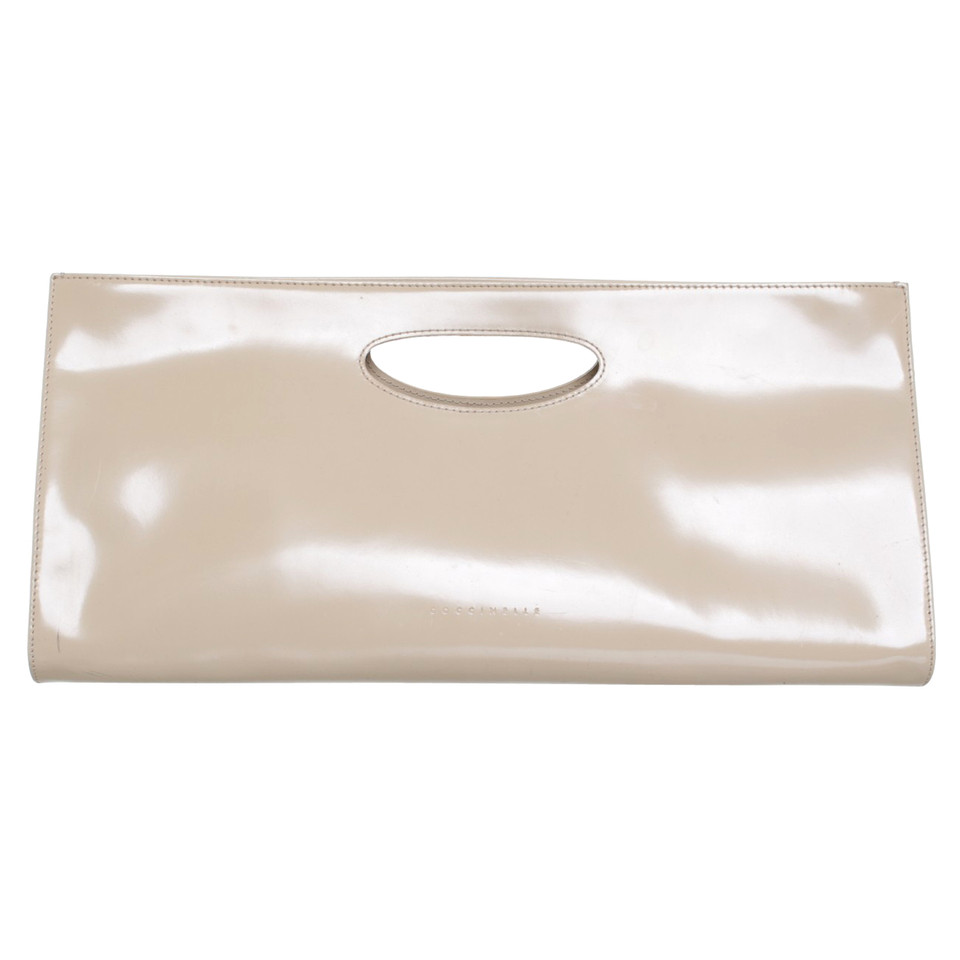 Coccinelle clutch in Beige