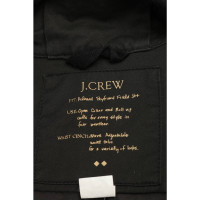 J. Crew Jacke/Mantel aus Baumwolle in Schwarz