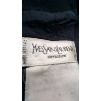 Yves Saint Laurent Kleid aus Wolle in Schwarz