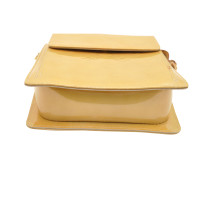 Louis Vuitton Mott Bag in lakleder in het geel