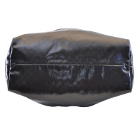 Céline Tote bag Patent leather in Black