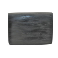 Louis Vuitton Täschchen/Portemonnaie aus Canvas in Schwarz