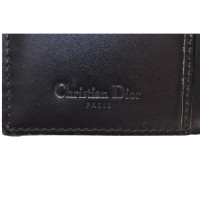 Christian Dior Täschchen/Portemonnaie aus Canvas in Blau