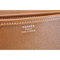 Hermès Christine Leather in Brown