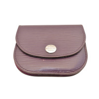 Louis Vuitton Täschchen/Portemonnaie aus Leder in Violett