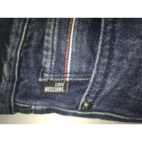 Moschino Love Jeans en Coton en Bleu