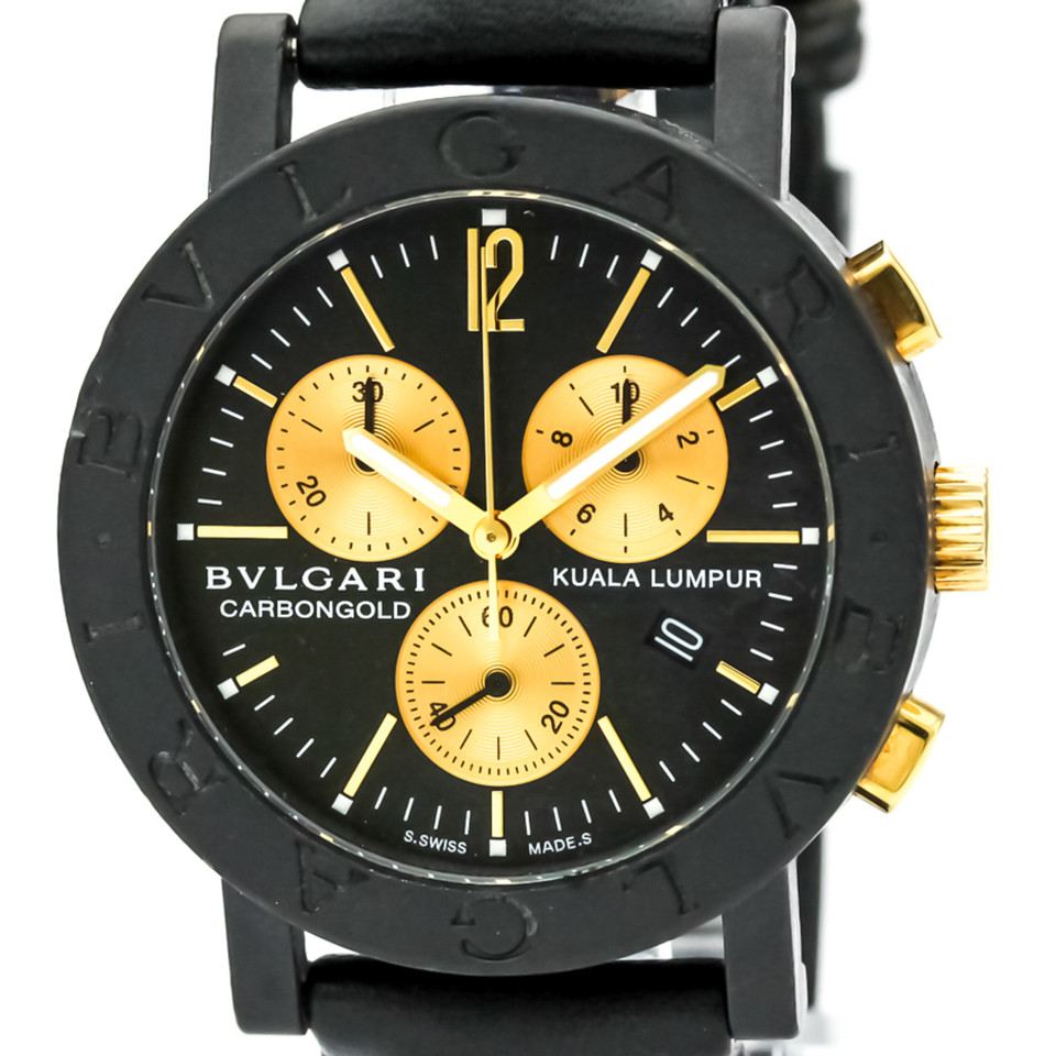 Bulgari Orologio da polso in Nero