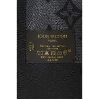 Louis Vuitton Sciarpa in Lana in Nero