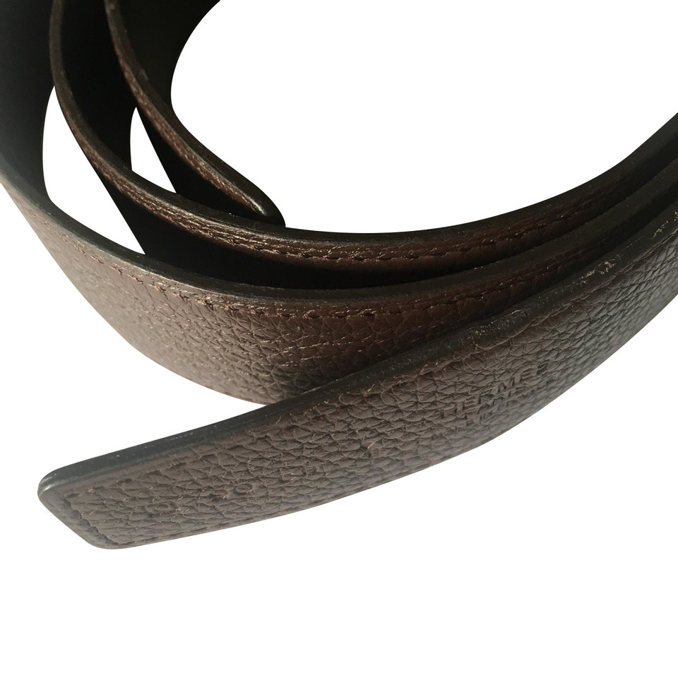 Hermès Gürtel aus Leder in Braun
