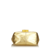 Fendi Umhängetasche aus Leder in Gold