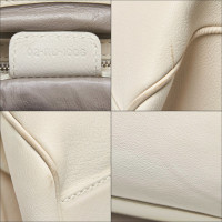 Christian Dior Handbag Leather in White