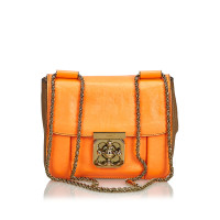 Chloé Borsa a tracolla in Pelle in Arancio