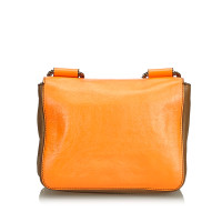 Chloé Umhängetasche aus Leder in Orange
