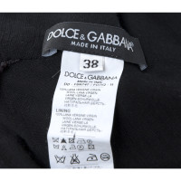 Dolce & Gabbana Robe en Laine en Noir