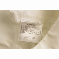 Christian Dior Oberteil aus Baumwolle in Weiß
