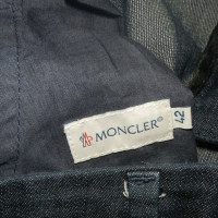 Moncler Hose aus Baumwolle in Blau