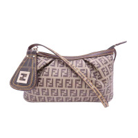 Fendi Handbag Canvas in Brown