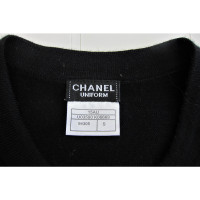 Chanel Uniform Strick aus Wolle in Schwarz