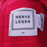 Hervé Léger Kleid in Rot