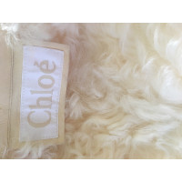 Chloé Vest Suede in Cream