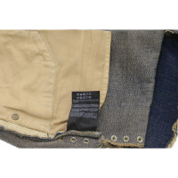 Saint Laurent Shorts Jeans fabric in Blue