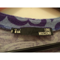 Moschino Love Strick aus Wolle in Blau