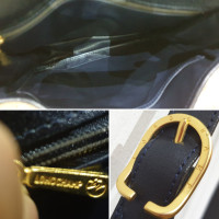 Longchamp Umhängetasche aus Leder in Schwarz