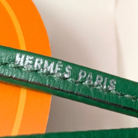 Hermès Necklace Leather in Green
