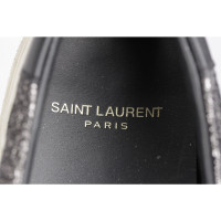 Saint Laurent Sneakers Leer in Zwart