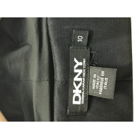Dkny Jacke/Mantel aus Wolle in Schwarz