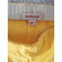 P.A.R.O.S.H. Paio di Pantaloni in Cotone in Giallo