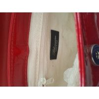 Blumarine Handbag Patent leather in Red