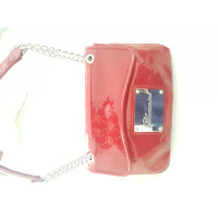 Blumarine Handbag Patent leather in Red