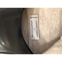 Philosophy Di Alberta Ferretti Jacket/Coat Wool in Cream
