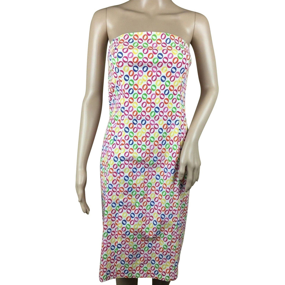 Diane Von Furstenberg Robe bandeau avec motif